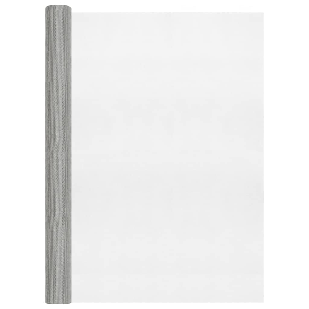 Fliegengitter Edelstahl 112x500 cm Silbern