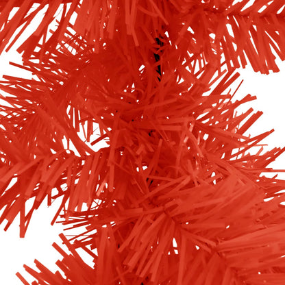Weihnachtsgirlande mit LED-Lichtern 20 m Rot