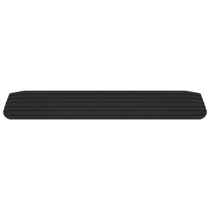 Schwellenrampen 2 Stk. 110x21x2,5 cm Gummi