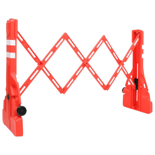 Absperrgitter Faltbar Rot 210x50x105 cm