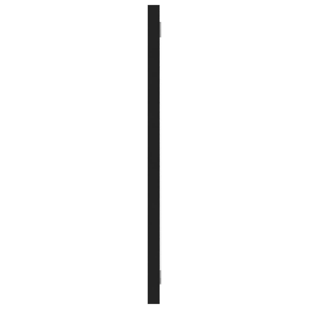 Badmöbel-Set Schwarz Holzwerkstoff