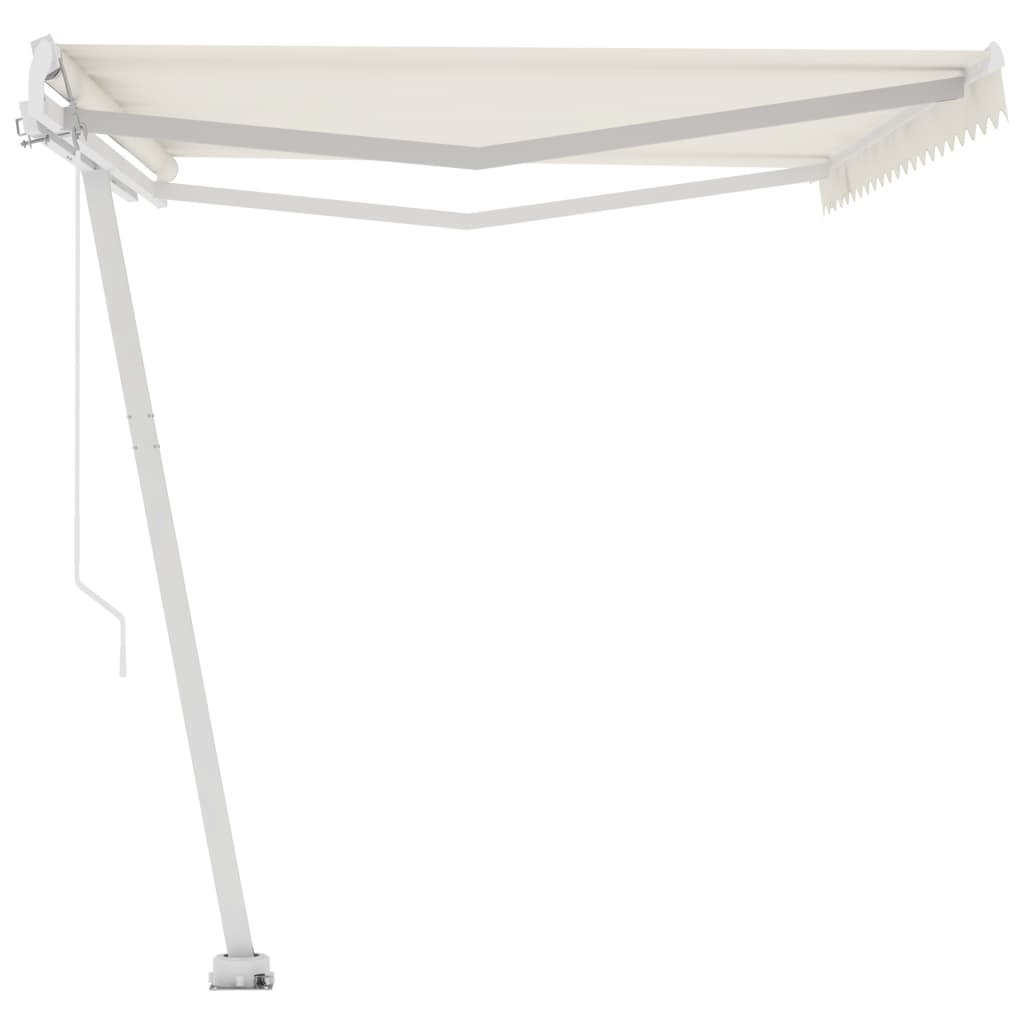 Standmarkise Manuell Einziehbar 500x350 cm Creme
