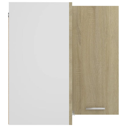 Eckhängeschrank Lyon Sonoma-Eiche 57x57x60 cm Holzwerkstoff