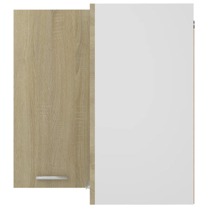 Eckhängeschrank Lyon Sonoma-Eiche 57x57x60 cm Holzwerkstoff
