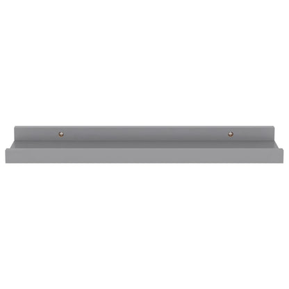 Wandregale 4 Stk. Grau 40x9x3 cm