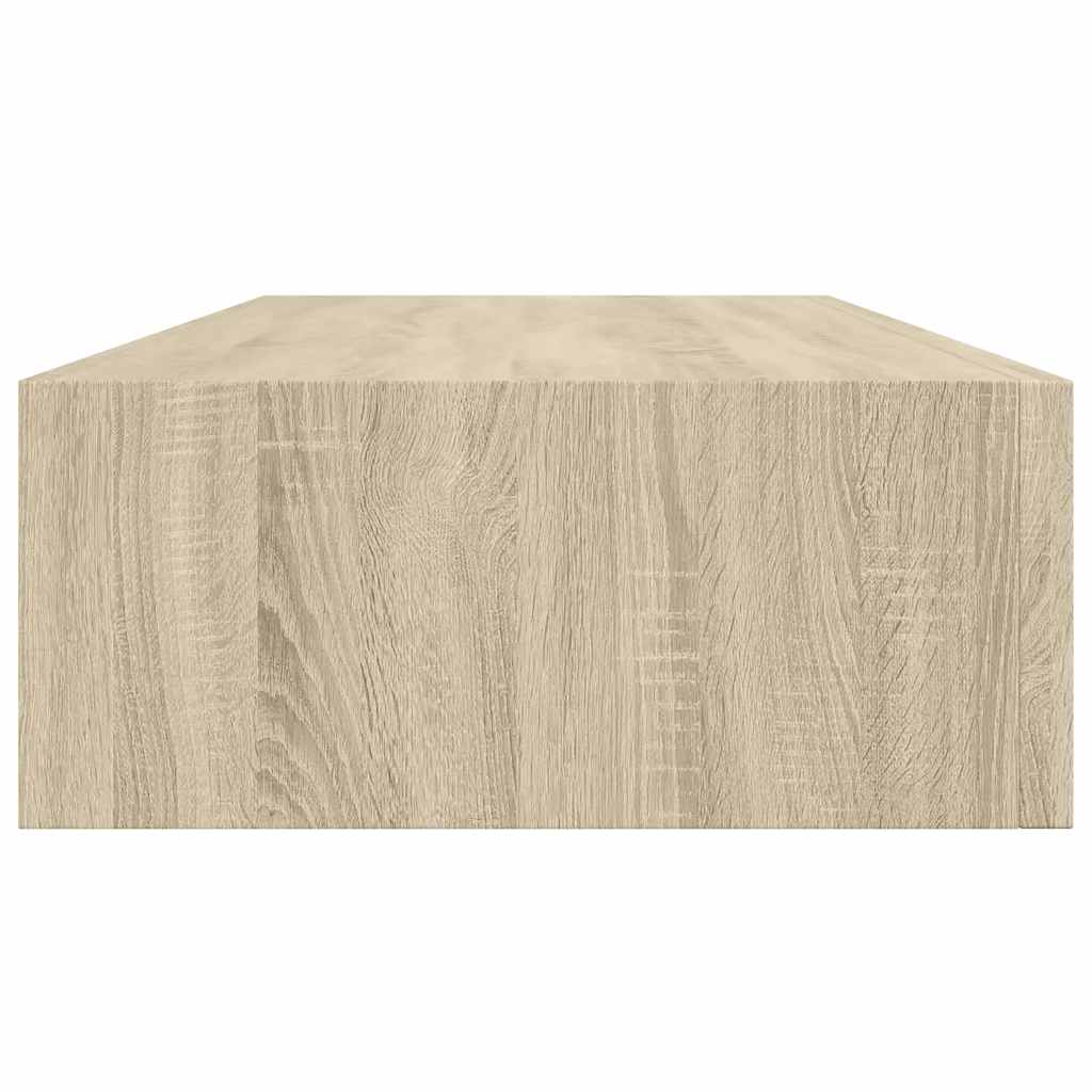 Wandregale mit Schubladen 2 Stk. Eichen-Optik 60x23,5x10 cm MDF