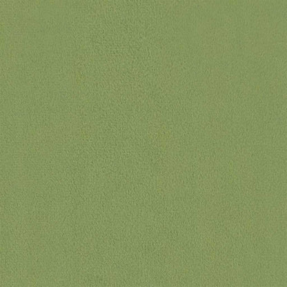 Hocker mit Holzbeinen Hellgrün Samt