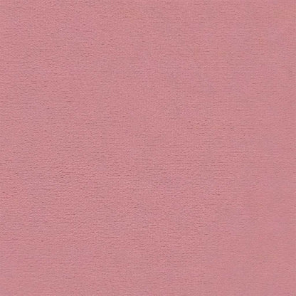 Hocker mit Holzbeinen Rosa Samt