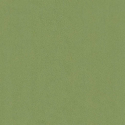 Hocker mit Holzbeinen Hellgrün Samt