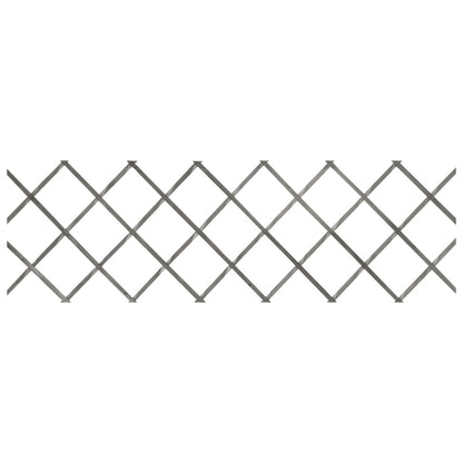 Rankzäune 5 Stk. Grau Massivholz Tanne 180x60 cm