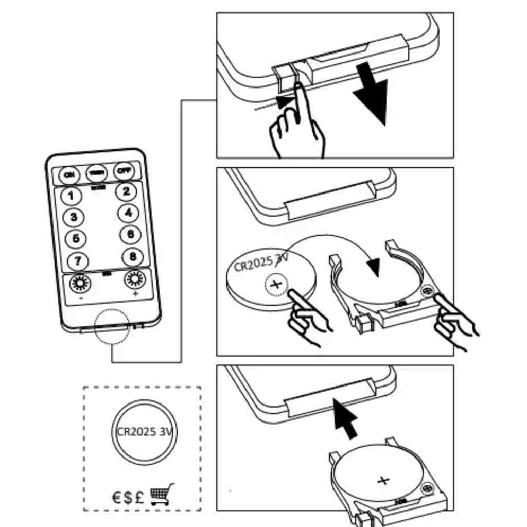 Lichterketten Stern und Mond Fernbedienung 138 LEDs Warmweiß