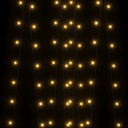 Solar-Lichterkette 2 Stk. 2x200 LED Warmweiß Innen Außen