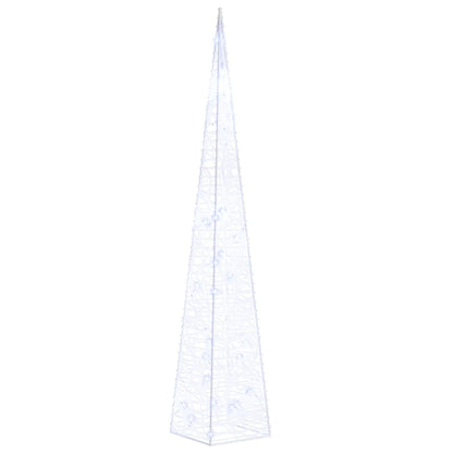 LED-Leuchtkegel Acryl Deko 60 cm Blau