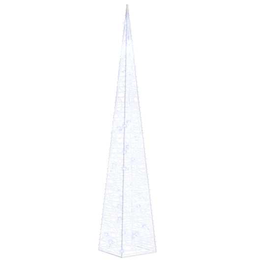 LED-Leuchtkegel Acryl Deko 60 cm Blau