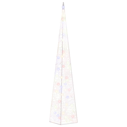 LED-Leuchtkegel Acryl Deko Mehrfarbig 90 cm