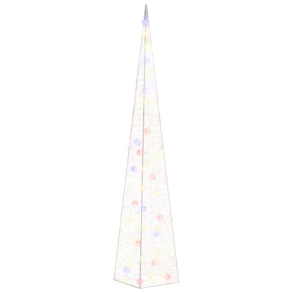 LED-Leuchtkegel Acryl Deko Mehrfarbig 120 cm