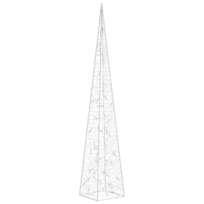 LED-Leuchtkegel Acryl Deko Mehrfarbig 120 cm