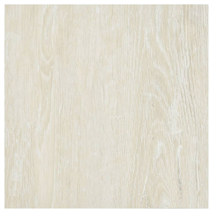 PVC-Fliesen Selbstklebend 20 Stk. 1,86 m² Creme