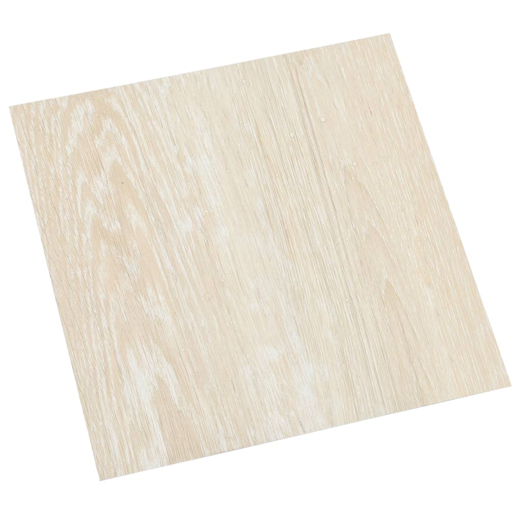 PVC Fliser Selvklæbende 20 stk 1,86 m² Beige