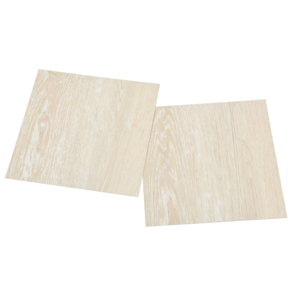 PVC Fliser Selvklæbende 20 stk 1,86 m² Beige