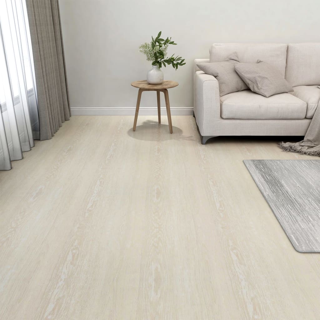 PVC Fliser Selvklæbende 20 stk 1,86 m² Beige