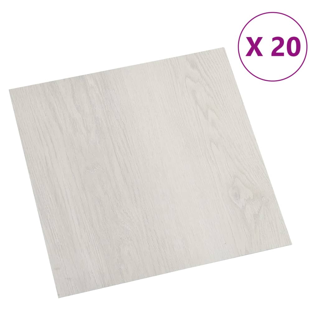 PVC-Fliesen Selbstklebend 20 Stk. 1,86 m² Beige