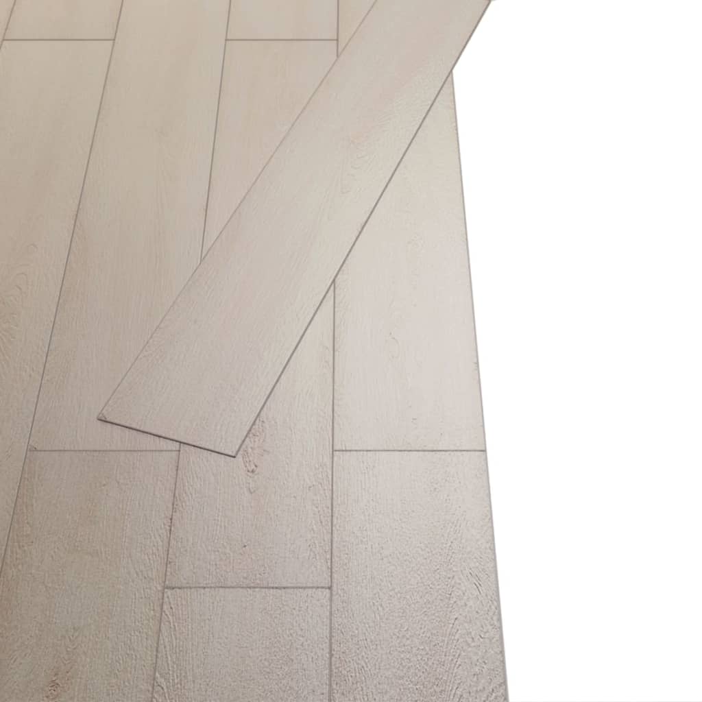 PVC Fliser Selvklæbende 5,21 m² 2 mm Eg Look Brun