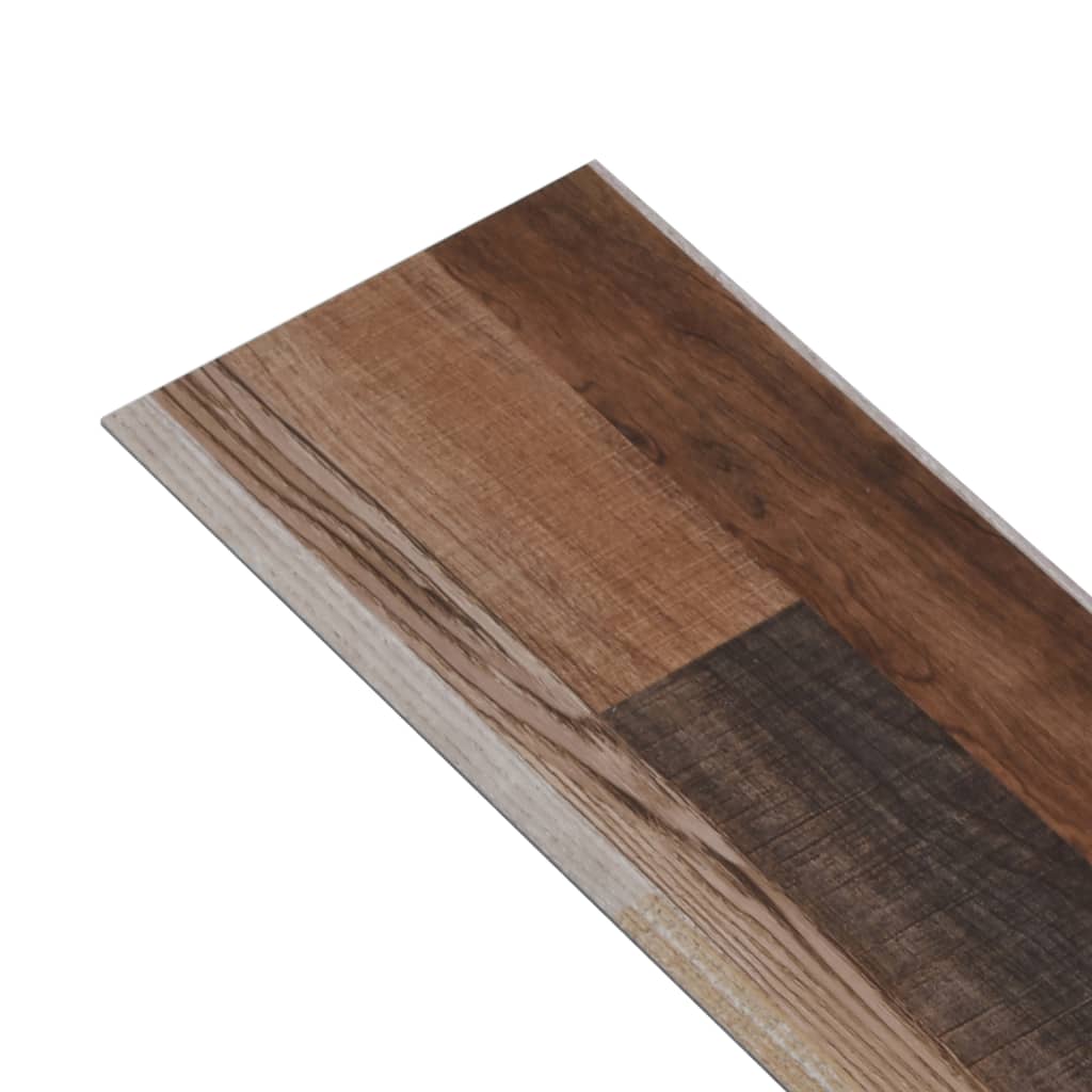 PVC Fliser Selvklæbende 5,21 m² 2 mm Flerfarvet