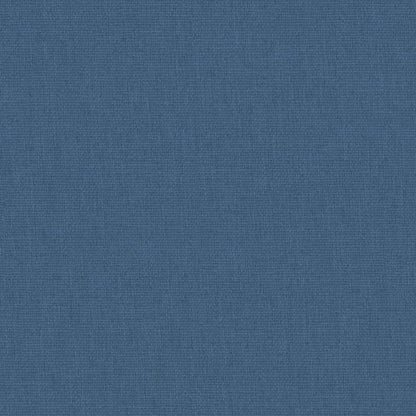 Babybett mit Matratze Marineblau Leinenstoff