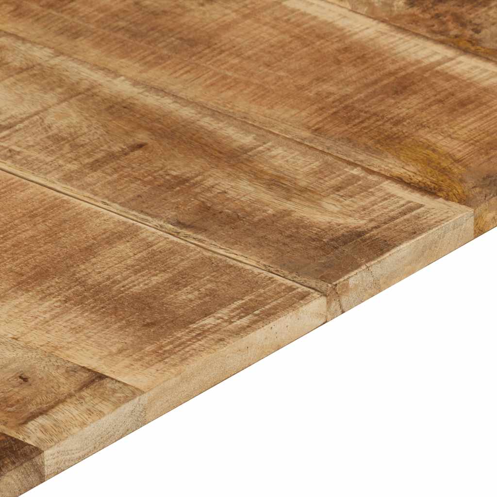Tischplatte 120x60x(1,5-1,6) cm Raues Mangoholz