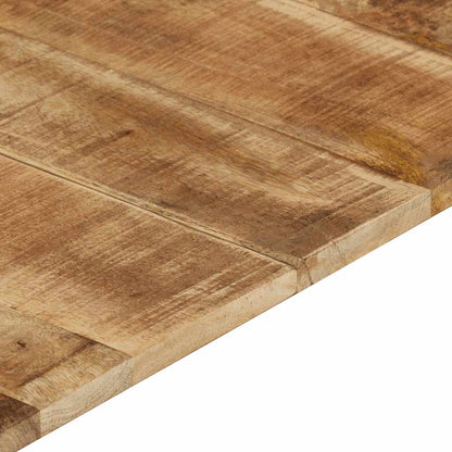 Tischplatte 120x60x(1,5-1,6) cm Raues Mangoholz