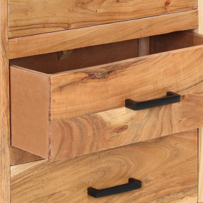 Sideboard 88x30x73 cm Akazie Massivholz