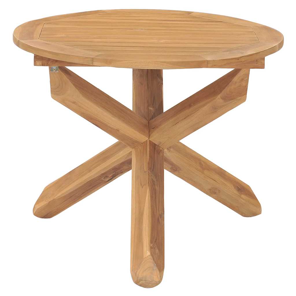 5-tlg. Garten-Essgruppe Massivholz Teak