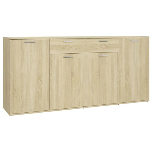 Skænk Sonoma Eg 160x36x75 cm Træ Materiale