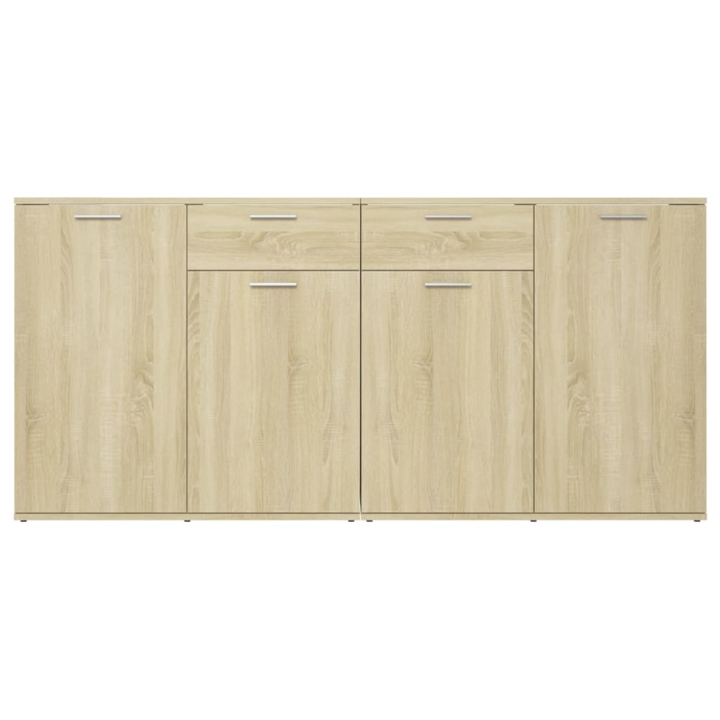Skænk Sonoma Eg 160x36x75 cm Træ Materiale