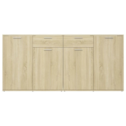 Skænk Sonoma Eg 160x36x75 cm Træ Materiale