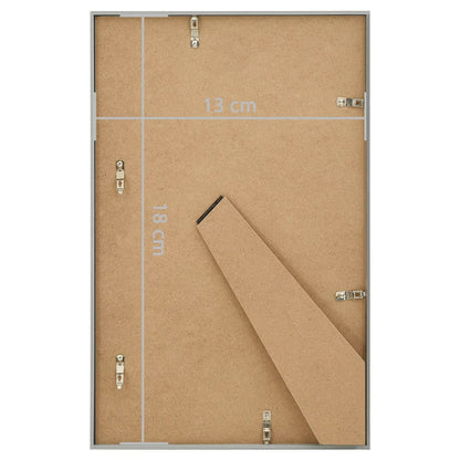 Bilderrahmen Collage 5 Stk. für Tisch Silbern 13x18 cm MDF