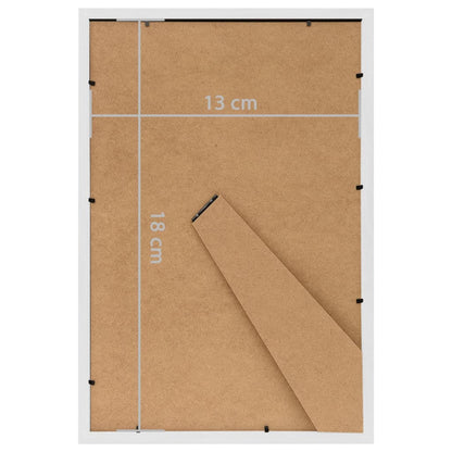 Bilderrahmen Collage 5 Stk. für Tisch Weiß 13x18 cm MDF