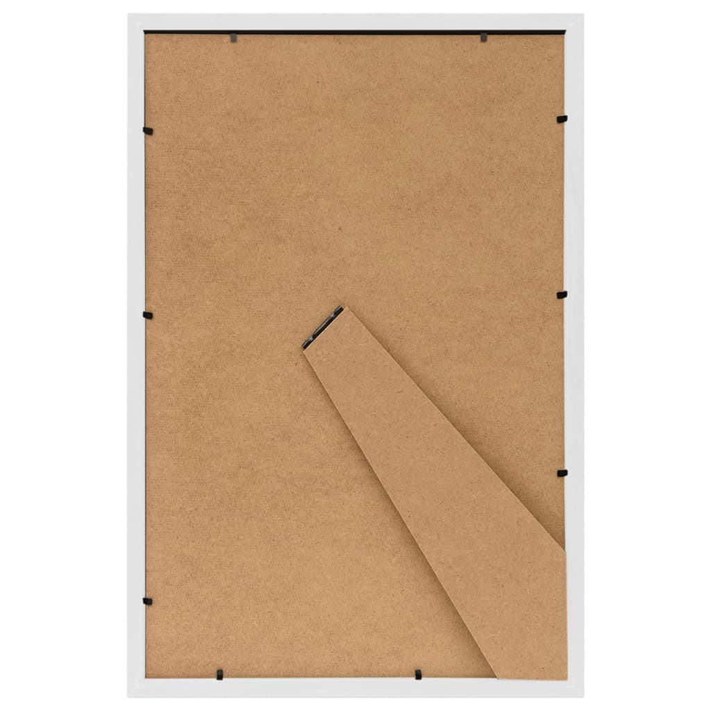 Bilderrahmen Collage 3 Stk. für Tisch Weiß 21x29,7 cm MDF