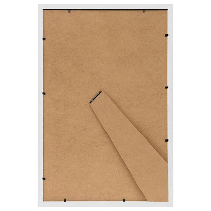 Bilderrahmen Collage 5 Stk. für Tisch Weiß 21x29,7 cm MDF