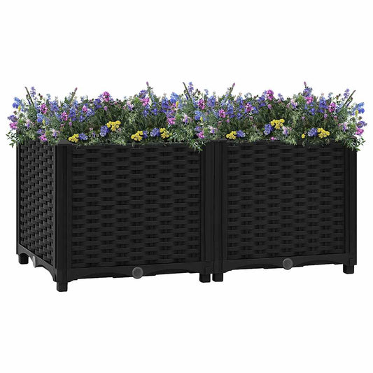 Hochbeet 80x40x38 cm Polypropylen