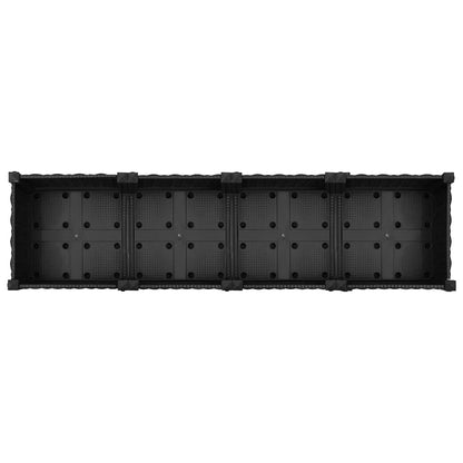 Hochbeet 160x40x71 cm Polypropylen