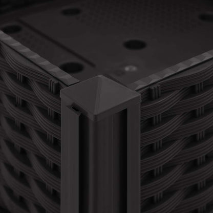 Hochbeet 80x80x38 cm Polypropylen