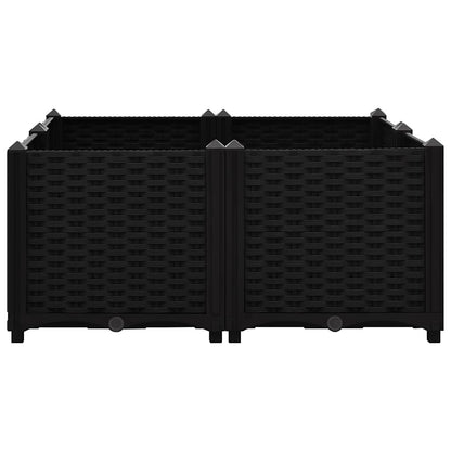 Hochbeet 80x80x38 cm Polypropylen