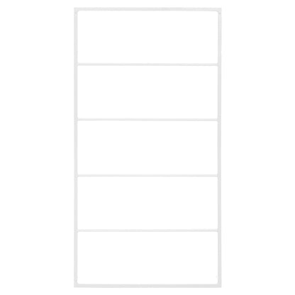 Handtuchhalter Weiß 60 x 10 x 116 cm Stahl