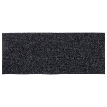 Stufenmatten Selbstklebend 15 Stk. 60x25 cm Grau Rechteckig