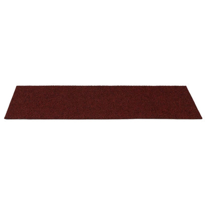 Stufenmatten Selbstklebend 15 Stk. 60x25 cm Bordeauxrot Rechteckig
