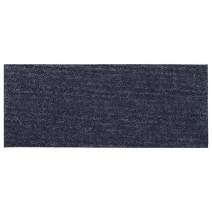 Stufenmatten Selbstklebend 15 Stk. 60x25 cm Grau Blau Rechteckig