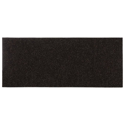 Stufenmatten Selbstklebend 15 Stk. 60x25 cm Dunkelbraun Rechteckig