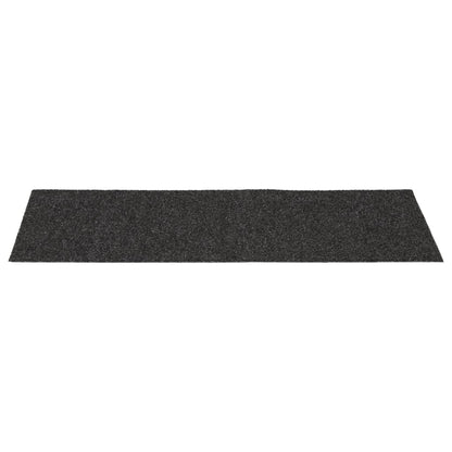 Stufenmatten Selbstklebend 15 Stk. 60x25 cm Anthrazit Rechteckig